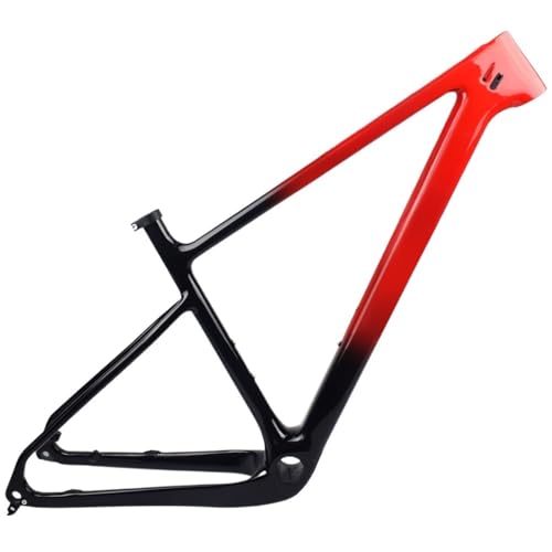 T1000 �J�[�{�� MTB �t���[�� 29er �n�[�h�e�C�� �}�E���e�� �o�C�N �t���[�� 148x12mm �X���[ �A�N�X�� �u�[�X�g 29x2.45 �C���` �^�C���ɓK��(Red Black,M BOOST 148mm Gloss)