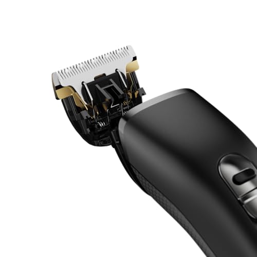 Andis 560547 Envision Cordless High-Speed Hair Clipper, 21-Piece Kit, Adjustable Blade, 1.5” LED Digital Display Screen, Black - image 8