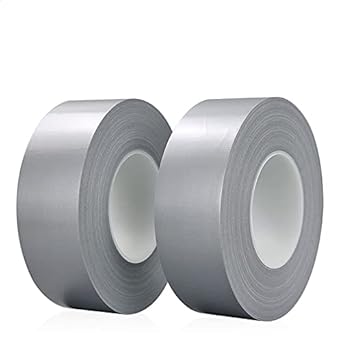 Duct Tape Heavy Duty Industrial Strength Gray Duct Tape for Home Repair Use,Carpet Binding,Bundles,Do-It-Yourself Repairs, Industrial, Professional Use 5 Roll Multi Pack - 100 Yards x 2 Inch