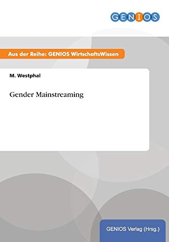 Gender Mainstreaming [German] 3737937001 Book Cover