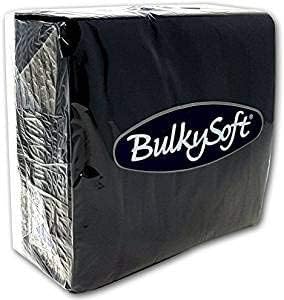 Paper Serviettes Soft Napkins 40x40cm 2PLY BulkySoft Solid Colours Choose Colours (White, 100)