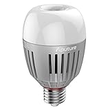 Aputure Accent B7C RGBWW Color LED Light Bulbs with CCT 2,000K to 10,000K Color Temperautre, Dimmable Brightness, Wireless Sidus Link App Control, Firmware Upgradeable, Built-in Lithium Battery