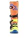 Alpinestars Tech 5 Motocross Boots, High-Performance, CE-Certified, Durable & Lightweight, 10, Orange Fluo/Enamel/Blue/Yellow Fluo