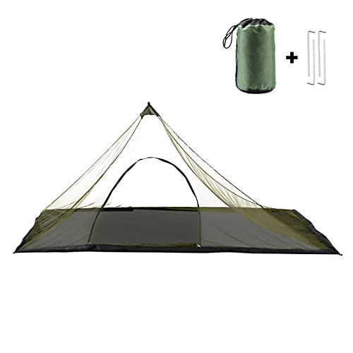 Carpa de camping verde para 1 persona resistente al agua miniatura 1