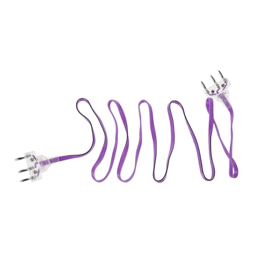 Fil de corps escrime violet 3 broches avec câble conducteur cuivre pour tournoi et club