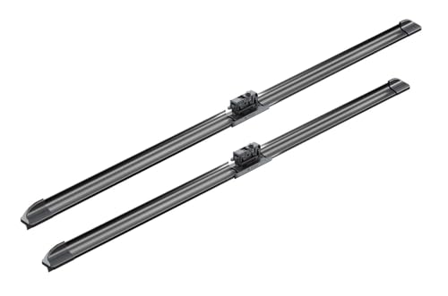 Image of Bosch Wiper Blade Aerotwin A615S, Length: 650mm /600mm - Set of Front Wiper Blades - Only for Left-Hand Drive (EU) | Driver and Passenger Side Original Equipment Replacement Blades