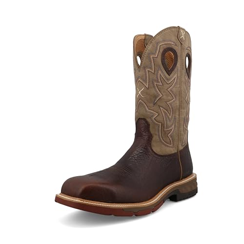 Image of Twisted X Men's12 Pull On Nano Composite Toe Western Work Boot