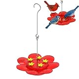 Comedero para pájaros de exterior – Colgable decorativo para observar aves | Estación de alimentación para pájaros de exterior – para jardín, balcón, terraza, jardineros, propietarios de casa y