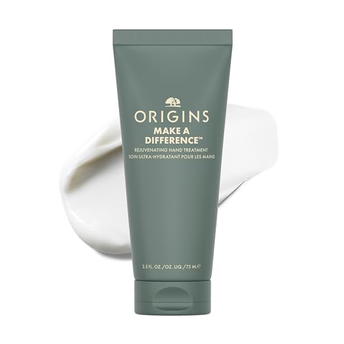 Origins Make a Difference Rejuvenating Hand Cream | Softens Dry Skin | With Meadowfoam Seed Oil | Travel Size, 2.5 Fl Oz