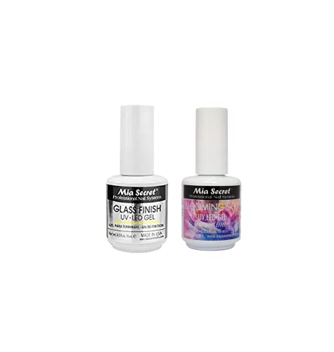 Mia Secret Blooming Gel with Glass Finish Top Coat