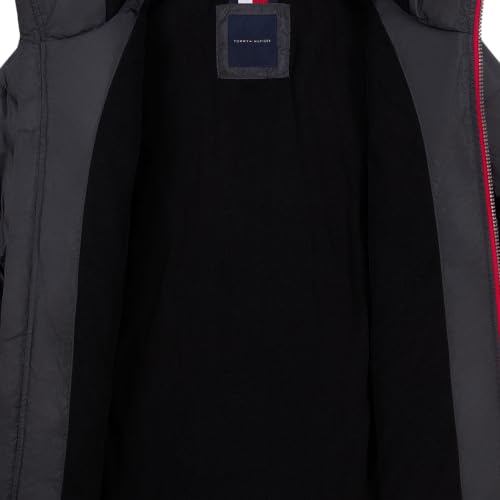 Image of Tommy Hilfiger Boys' Heavyweight Hooded Polar Fleece Lined Puffer Jacket