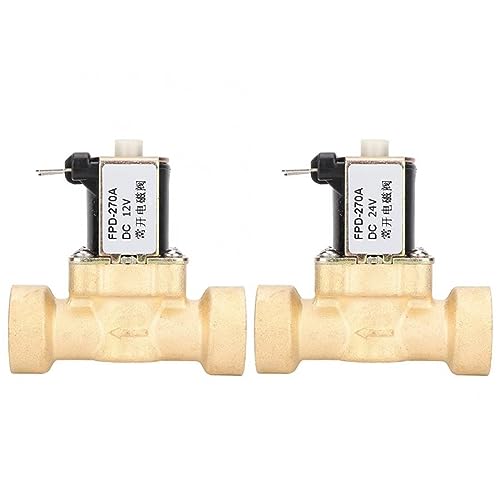 Électrovanne G1/2" en laiton contre les fuites et pour automatisme d'eau