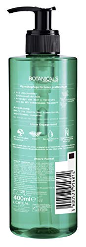 Foto von L'Oréal Paris Botanicals Volumen & Kraft Shampoo ohne Silikone, Sulfate und Parabene, Für feines, plattes Haar, Vegane Naturkosmetik, Taubnessel, 1 x 400 ml