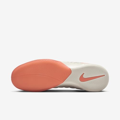 Nike Lunargato II Indoor/Court Low-Top Soccer Shoes (580456-011, Phantom/Light Wild Mango) Size 122