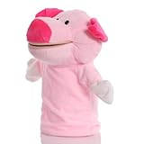 パペット 【国内検査機関検査済み】ぬいぐるみ ハンドパペット (ブタ 豚 ぶた)