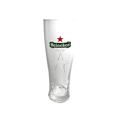Heineken Lot de 6 Verre a Biere 25cl modèle Star Les Plus Beaux Neuf.