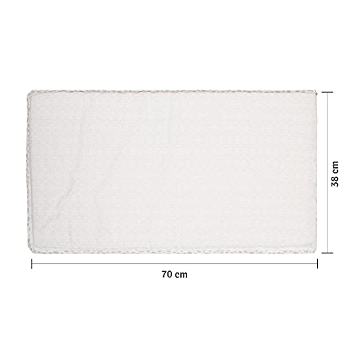 Trocador e Colchonete Papi Compose para Bebê 70cm X 38cm Contém 01 Un