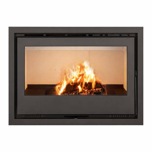 MF - Insert à bois Niger 70 de 6,4 kW pour cheminée de chantier cassette