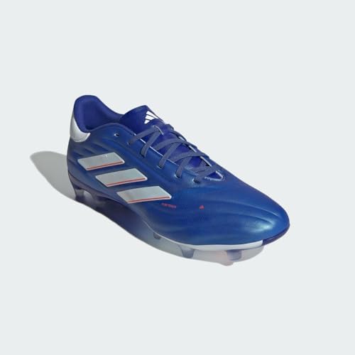 adidas Unisex Copa Pure II.2 Firm Ground Football Boots Sneaker, Lucid Blue/White/Solar Red, 9 US Men | Image 5