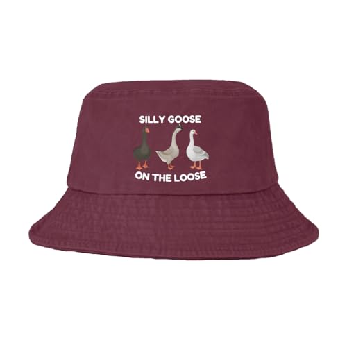 Image of Funny Silly Goose Hat Silly Goosee On The Loose Hat for Women Dad Hats Funny Hats
