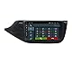 Autoradio für Kia Ceed 2012 Glänzend Mit Kleiner LCD-Rückseite Android GPS Bluetooth WiFi USB DAB+ Touchscreen 9-Zoll 8core Carplay AndroidAuto