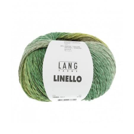 Linello 100 g - Couleur : 17 - Vert dégradé - Parfait pour les chaudes journées d'été et les soirées bruyantes Cover