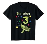 Belle idée cadeau pour un troisième anniversaire pour votre petit-fils ou neveux. Si votre enfant aime les tortues, il va adorer ce maillot de bain.