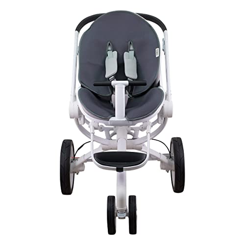 JYOKO KIDS Matelas de coton compatible avec Quinny Moodd et Cybex (Marengo)