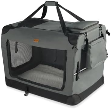 Borsa Trasportino per Cani Pieghevole per Viaggi E Auto, 90X61X65 Cm Borsa Trasportino per Cani Pieghevole per Viaggi E Auto, 90X61X65 Cm