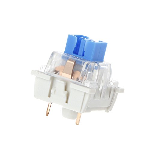 Caralin 4NB600021_TAIYANBESTT 10Pieces 3 Pin Mechanical Keyboard Switch Waterproof Blue Replace thumb #5