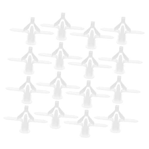 Cabilock Heavy Duty Dry Wall Anchor Set 200 Pcs Expansion Tubes Plasterboard Fixing Screws Wall Putty Hole Repair Tube Expander