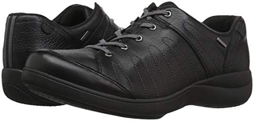 Aravon Women's REVSAVOR Sneaker, Black Leather, 7 D US | Image 6
