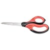 Westcott 8-Inch Titanium-Bonded Premium Handle Scissors for Office and Home, Black/Red