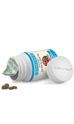 Image of Guang Ci Tang - Jiang Dan Gu Chun Pian CholestAssure - 200 Tablets With Green Pill Pod Extra