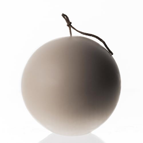 LAWA Sphere Candle - Beautiful Handmade Pillar Scented Soy Wax El...