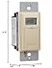 Intermatic EI600C 7-Day Astronomic Single-Pole/3-Way Time Switch, Ivory