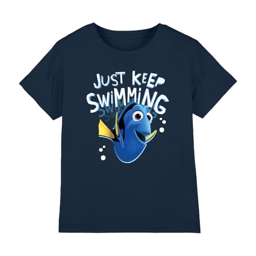 T-shirt Nemo Dory Just Keep Swimming enfant garçon t-shirt manches courtes