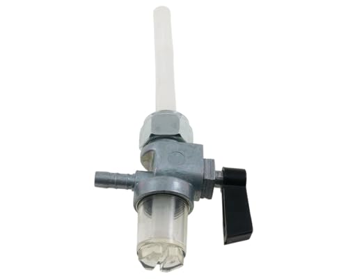 Benzinhahn mit Wassersack für Simson S50, S51, S53, S70, S83, SR4, MZ ES ETS ETZ TS – manueller Kraftstoffhahn Ersatzteil