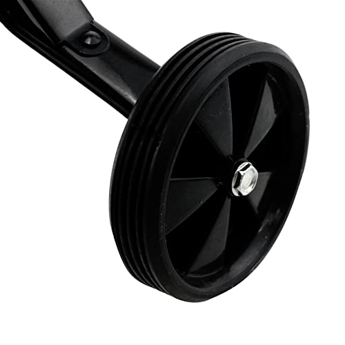Tsnamay Pair Of Black Bicycle Auxiliary Wheel Children's Bicycle Accessories For 12 Inch,Training Wheels Kids Bike Bicycle Children Training Bike Wheels #TOP5