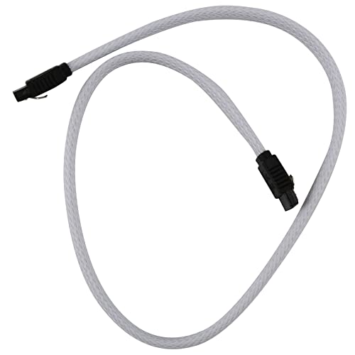 Cable de datos SATA 3.0 III 50 cm blanco
