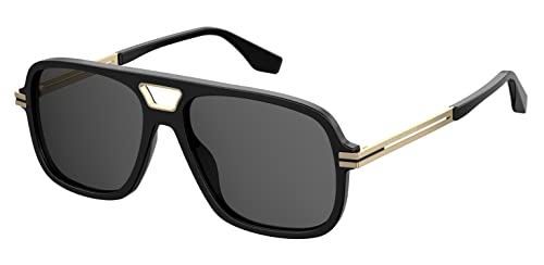 Marc Jacobs Marc 415/s Sunglasses, Black Gold, 56 Unisex
