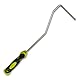 Quercos Farbwalzenbügel Softgriff | Farbwalze Steckbügel 6mm Länge 40cm | Lackierwalze Bügel für 10-12 cm Farbroller | Aufsteckbügel | Malerrollen-Bügel | Bügel für Farbrolle (C)