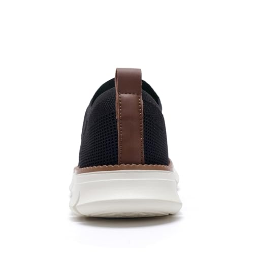 Loafers for Men Outdoor Soft Sole & Arch Support Jogging Sneakers,Wide Toe Box & Non Slip Comfortable Sneakers,Lightweight Mesh Breathable Lace-Up Shoes for Summer Running Sports3