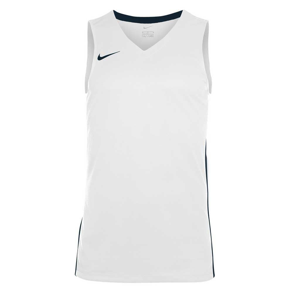 NIKE Baby Boys Team Basketball Stock Jersey 20 Undershirt, White, S EU