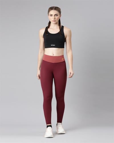 Image of XTEP Women Training High Rise Sports Athletic Leggings