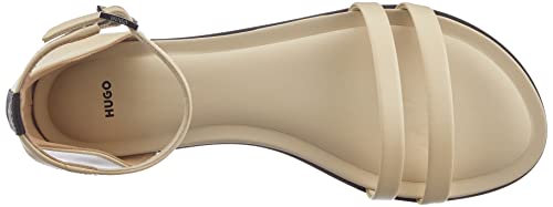 HUGO Grace FlatSandal-C, Sandali Donna, Open