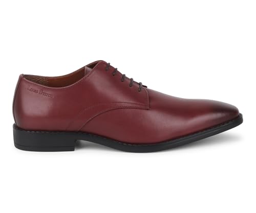 Image of LOUIS STITCH Formal Derby Lace Up Shoes for Men | Handcrafted Italian Leather Mens Shoes (LSNRXPL)