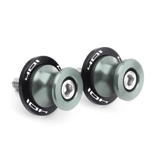 Motorrad-Powersport-Rahmen-Zubehör, kompatibel mit 401 2018–2023 CNC-Motorradzubehör, Schwingenspulen, Ständer, Schieber, M10 Schrauben (Titan)