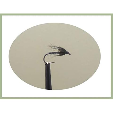 Bartbless Flies 6 Pack Black Magic Spider wet flies, choice of sizes Trout Flies (14) Cover