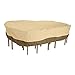 Classic Accessories Veranda Patio Table Pebble/110''L x 84''W x 24''H/Rectangle